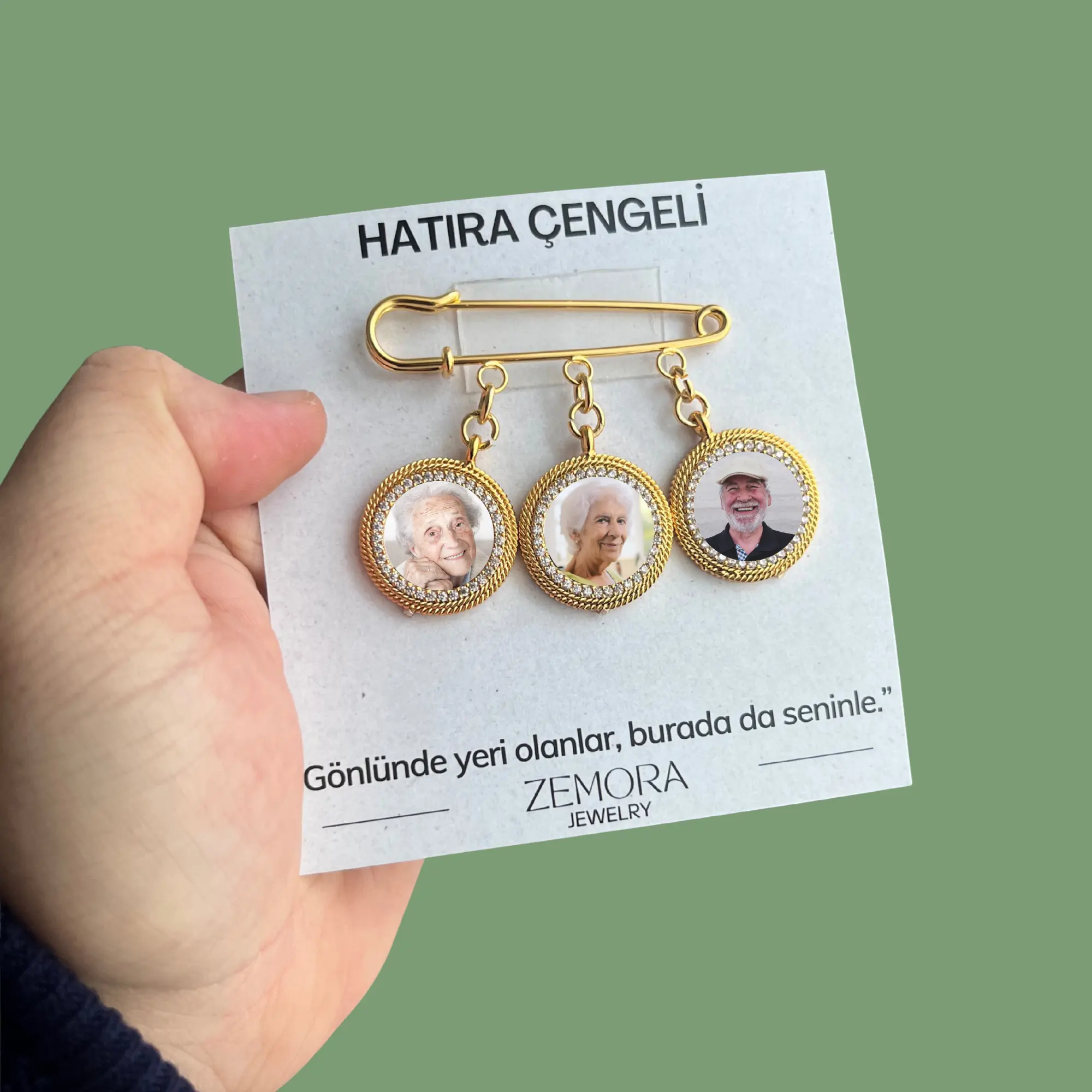 11 3 Fotoğraflı Hatıra Çengeli - Görsel 1